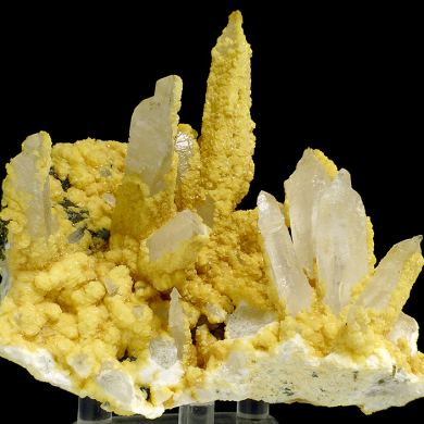 Quartz, dolomite