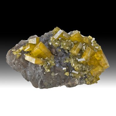 Barite with Fluorite