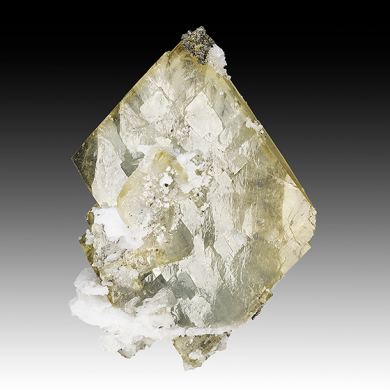 Barite with Quartz, Pyrite