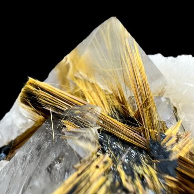 Rutile, hematite, quartz 