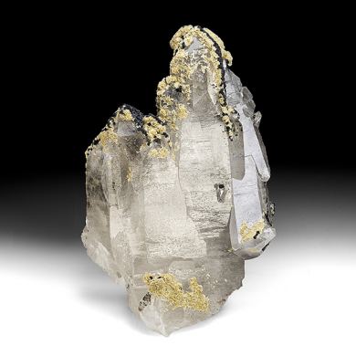 Quartz with Sphalerite, Siderite