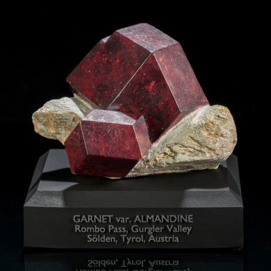 Almandine Garnets from Austria