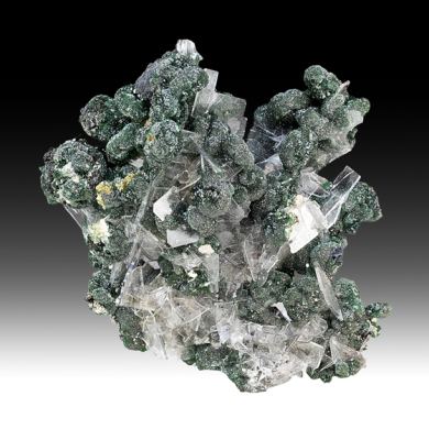 Zincolivenite with Barite