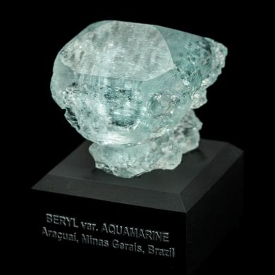 Etched Beryl var. Aquamarine from Brazil