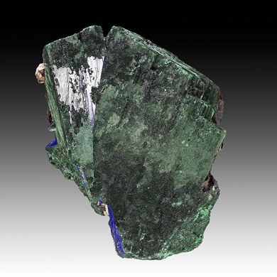 Malachite after Azurite