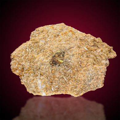 Chalcopyrite  on Siderite