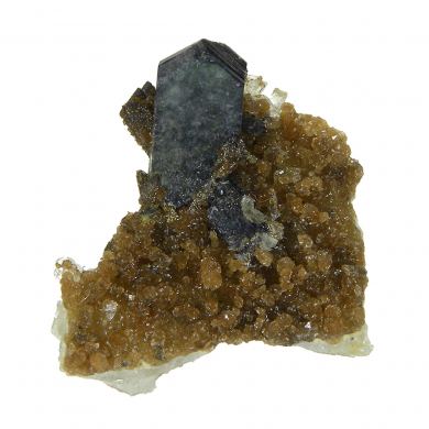 Vivianite with Childrenite and Paravauxite