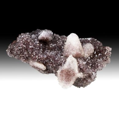 Quartz on Calcite