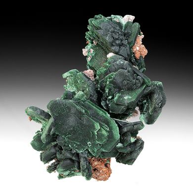 Malachite after Azurite