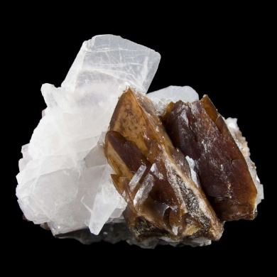 Genthelvite With Calcite