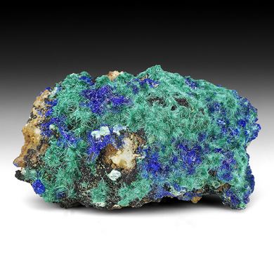 Brochantite with Linarite