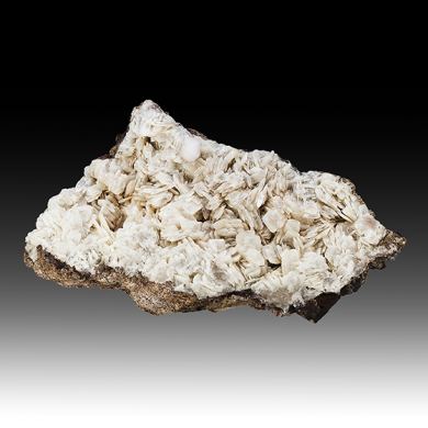 Barite with Calcite