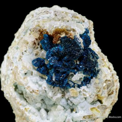 Veszelyite on Hemimorphite