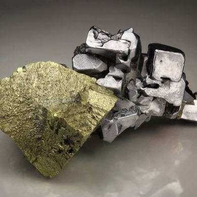 CHALCOPYRITE, GALENA