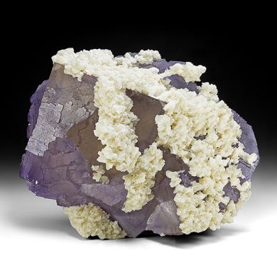 Fluorite with Barite