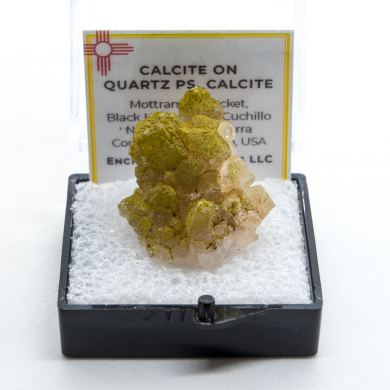 Calcite on Quartz ps. Calcite