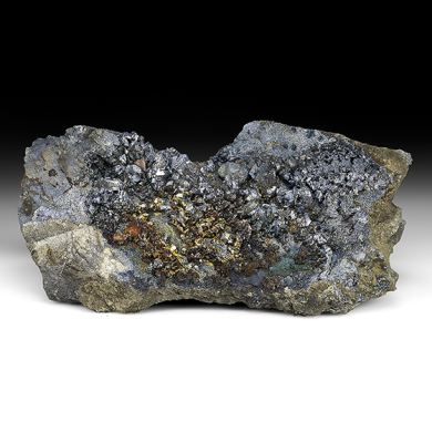 Chalcocite with Pyrite