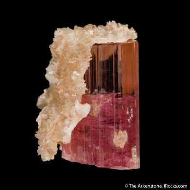 Elbaite with removable Muscovite cast