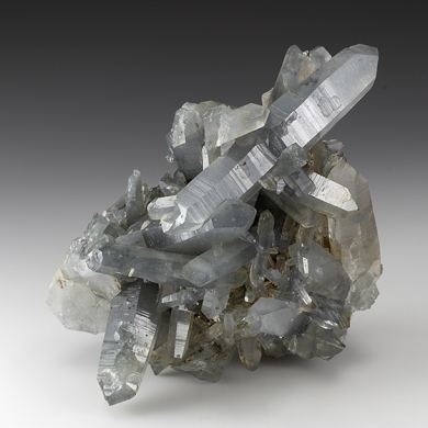 Quartz with Actinolite inclusions