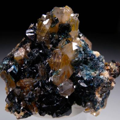 Lazulite with Quartz