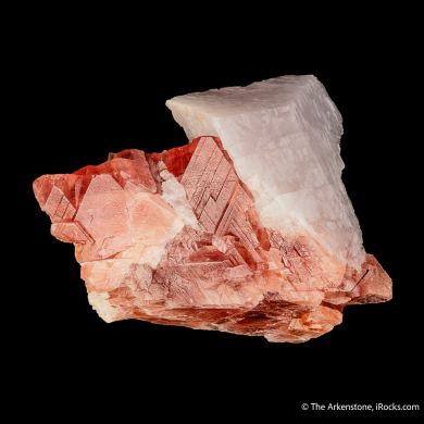 Rhodochrosite with Feldspar