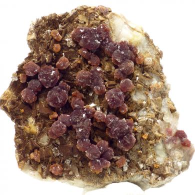 Roselite-beta, dolomite