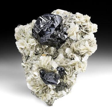 Cassiterite with Muscovite