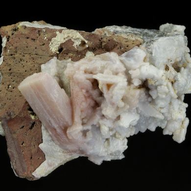 Quartz ( pseudo. Anhydrite )