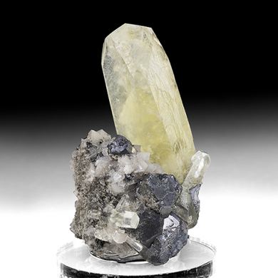 Calcite with Galena, Dolomite