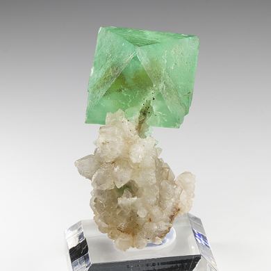 Fluorite with Quartz