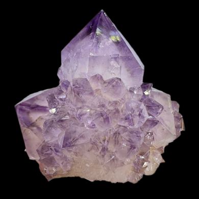 Quartz var. amethyst cactus