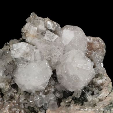 Analcime with Apophyllite