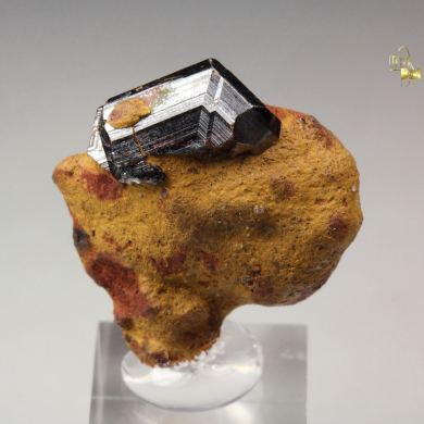 RUTILE cyclic twinning, LIMONITE