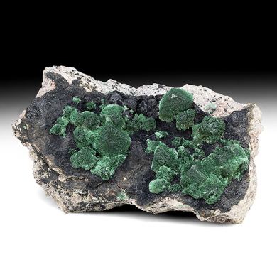 Malachite after Azurite