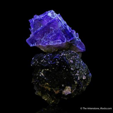 Fluorite on Sphalerite