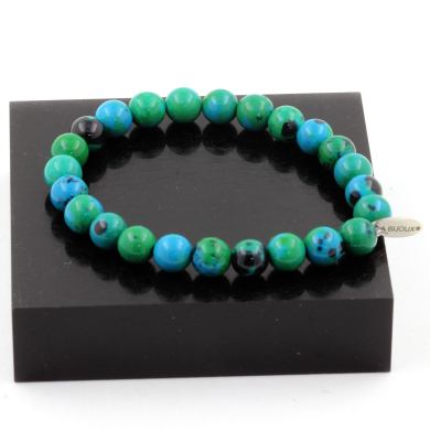 Chrysocolla Bracelet 8 mm.