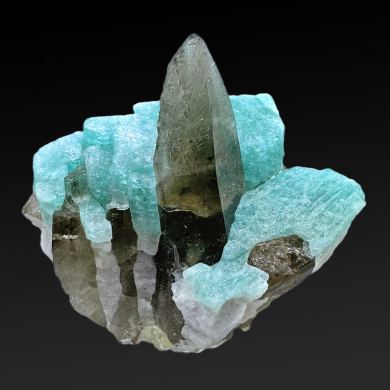 Amazonite, smoky quartz TN