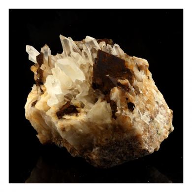 Siderite + Quartz.