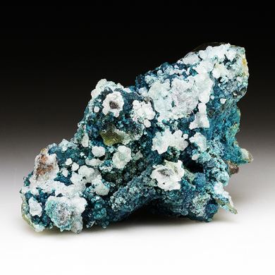 Chrysocolla with Quartz