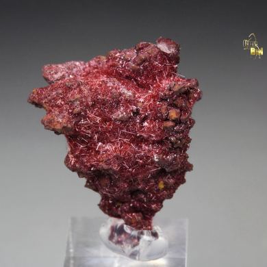 CUPRITE var. CHALCOTRICHITE, COPPER