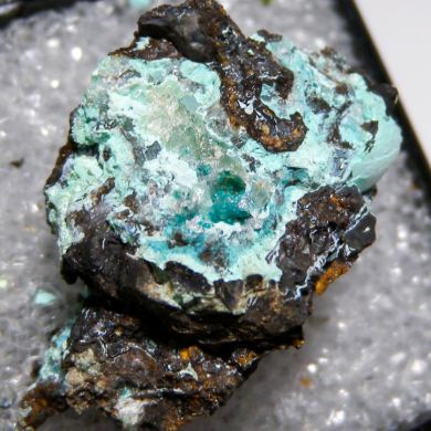 Smithsonite, Cerussite, Chrysocolla