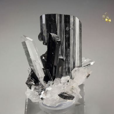 HUBNERITE, QUARTZ