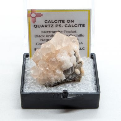 Calcite on Quartz ps. Calcite