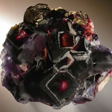 Fluorite with Pyrrhotite