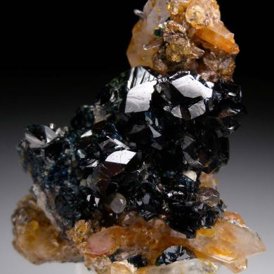 Lazulite with Quartz