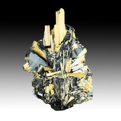 Rutile with Hematite