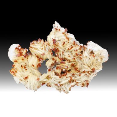 Vanadinite with Barite