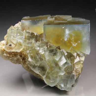 FLUORITE with PHANTOMS