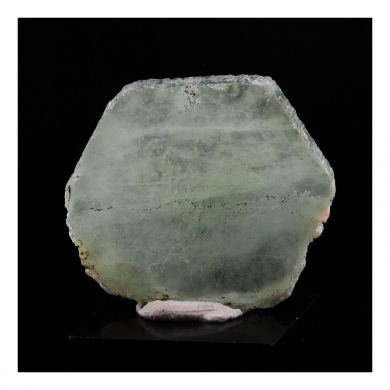 Green beryl (polished slice).