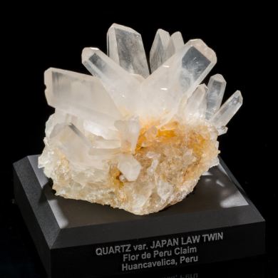 Triple Japan Law Quartz from Peru